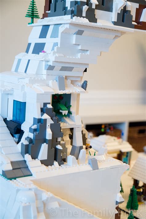 Our LEGO Grinch's Mount Crumpit MOC - The Family Brick