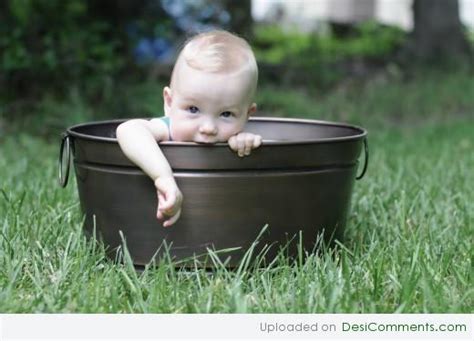 Baby In Bucket - Desi Comments