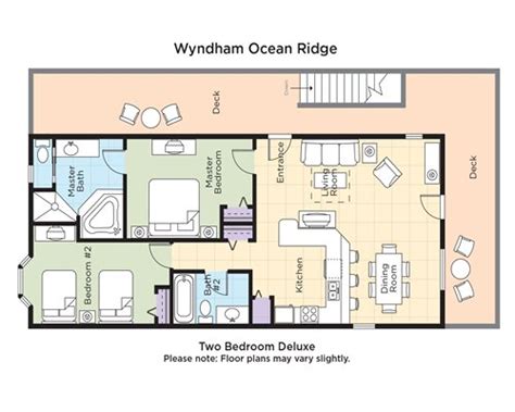 Wyndham Ocean Ridge Resort Map