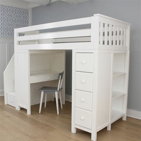 Twin Loft Bed With Dresser - Best Sheets To Stay Cool