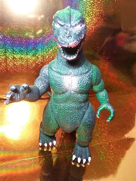 Green Godzilla Vintage Action Figure 1985 Imperial Limited ToHo Co. HTF ...