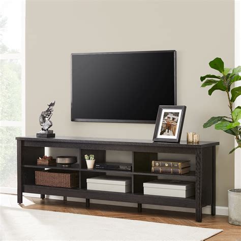 Farmhouse TV Stands for 75 inch Flat Screen Media Console Storage ...