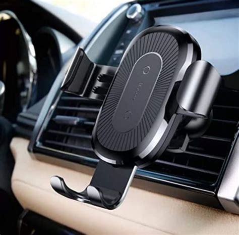 Carregador Veicular Indução Wireless 10W Fast Charger para Carro Baseus Gravity Preto