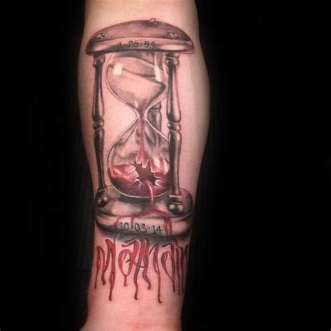 30 Broken Hourglass Tattoo Designs [2023 Inspiration Guide]