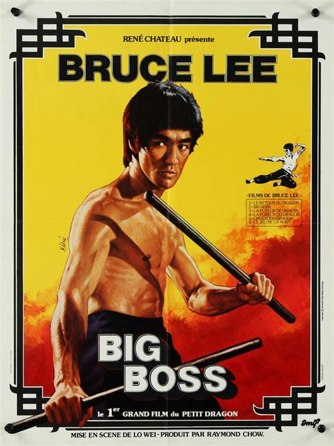 Bruce Lee, Big Boss, Original Vintage Poster - Authentic Vintage Posters