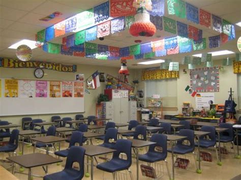 Spanish Classroom Decor, Classroom Decor Themes, New Classroom, Classroom Setup, Spanish Lessons ...