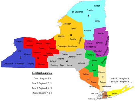 AFDSNY Regional Map - Association of Fire Districts of the State of New ...