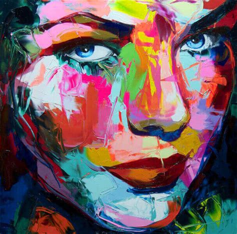 Vibrant and Colorful Knife Paintings by Francoise Nielly | CGfrog