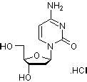 2'-Deoxycytidine hydrochloride, Pyrimidine 2'-deoxyribonucleoside (CAS ...