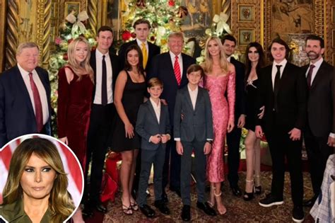 Melania Trump missing from festive family Christmas photo at Mar-a-Lago