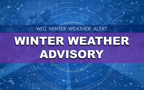 WINTER WEATHER ADVISORY In Effect for Dubois, Spencer Under Winter ...