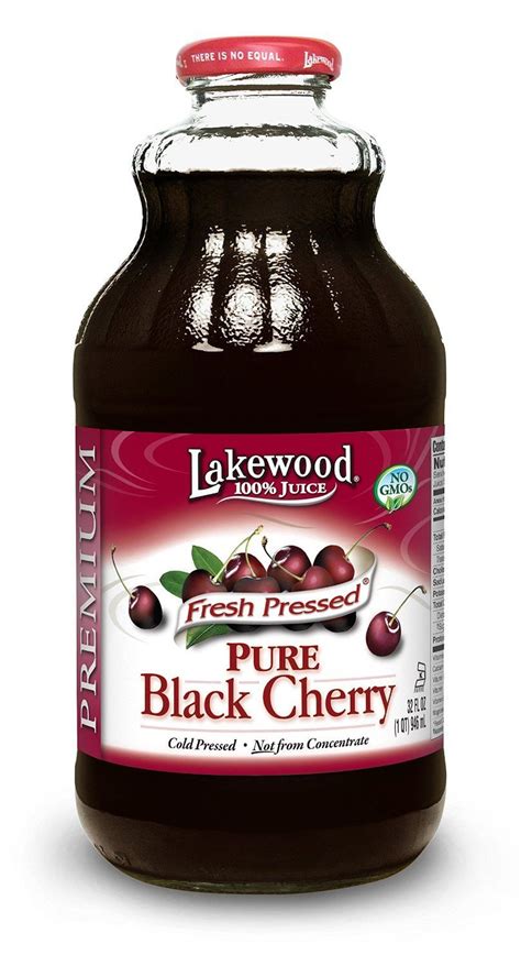 LAKEWOOD: Juice Premium Pure Black Cherry, 32 oz | Organic juice ...