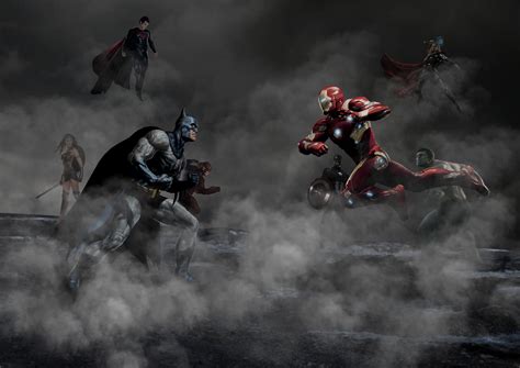 Justice League Vs The Avengers Wallpaper,HD Superheroes Wallpapers,4k ...