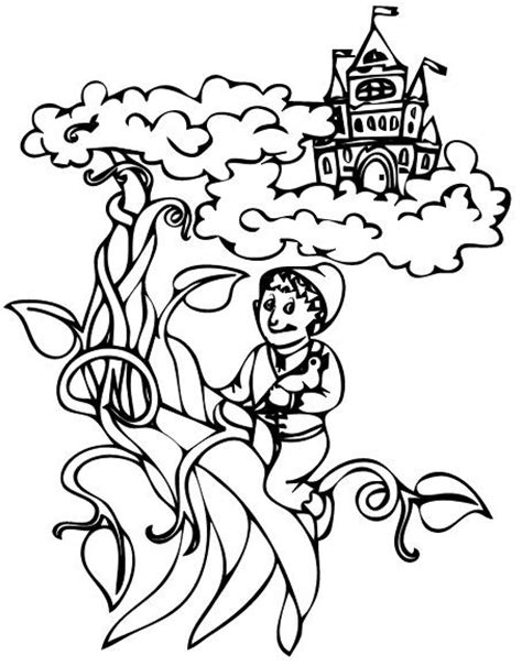 Jack And The Beanstalk Drawing at GetDrawings | Free download