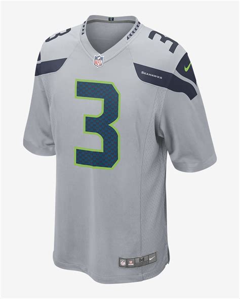 NFL Seattle Seahawks (Russell Wilson) Men's Game Football Jersey. Nike.com