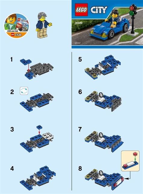 City - Sports Car [Lego 30349] | Projets de lego, Lego, Idées lego