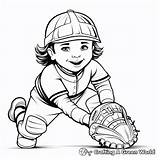 Softball Coloring Pages  Free & Printable sketch template