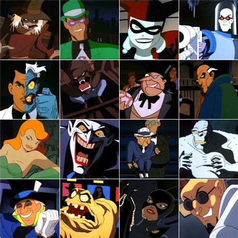 Batman Cartoon Villains