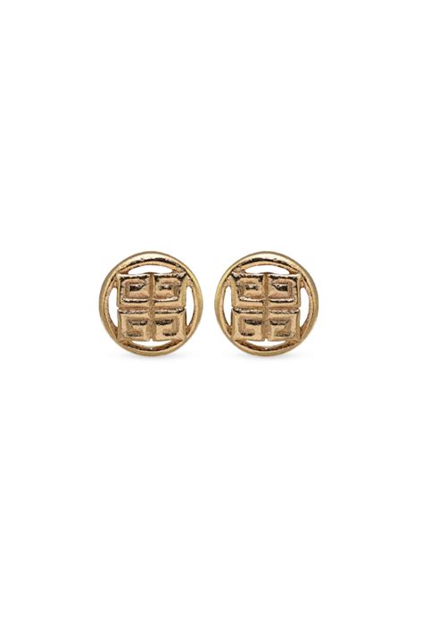 Givenchy Circular Logo Earrings | Rent Givenchy jewelry for $40/month