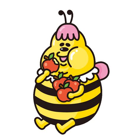 Apple Eat Sticker by KUMATAN for iOS & Android | GIPHY