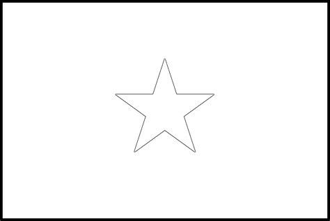 Somalia Flag Colouring Page – Flags Web