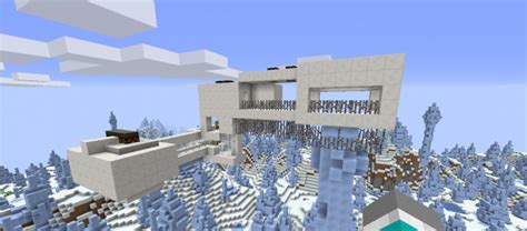 Ice Spikes Base Minecraft Map