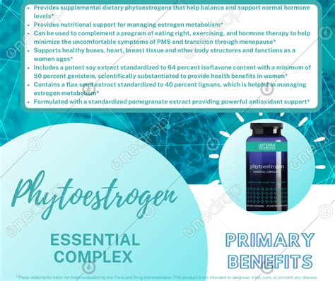 Phytoestrogen Essential Complex - Benefits by Christy St Clair