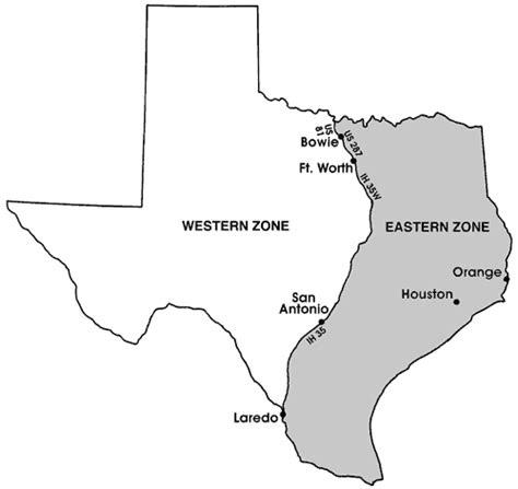 Goose Hunting Zone Map — Texas Parks & Wildlife Department