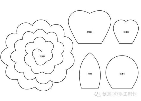 【手工布艺】七彩不织布花卉组合花环手工制作教程_步骤