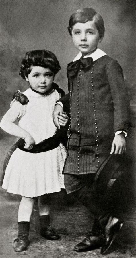 Albert Einstein with his little sister, Maja ~ ca1886 | Andy griffith, The andy griffith show ...