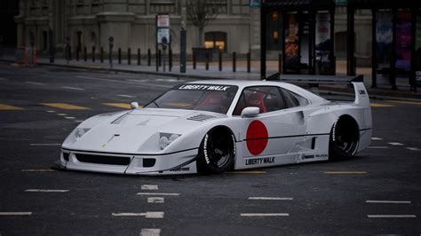 Motomobi News | Modifikasi Ferrari F40 Oleh Liberty Walk Mempesona di Tokyo