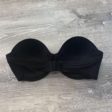 Black Vanity Fair Strapless bra Never worn, great... - Depop