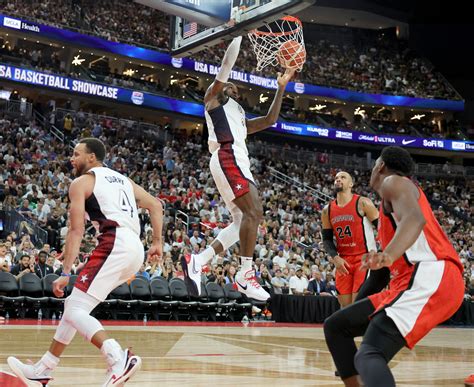 LeBron, Steph Curry impress for Team USA in Paris Olympics warmup