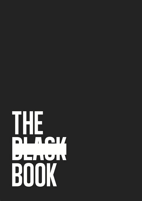 The Black Book (Extended) on Behance