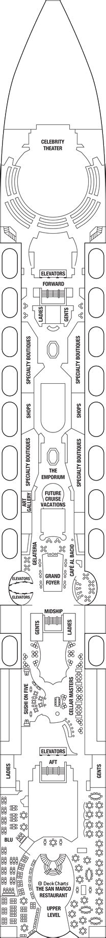 Celebrity Constellation Deck Plans: Ship Layout, Staterooms & Map - Cruise Critic