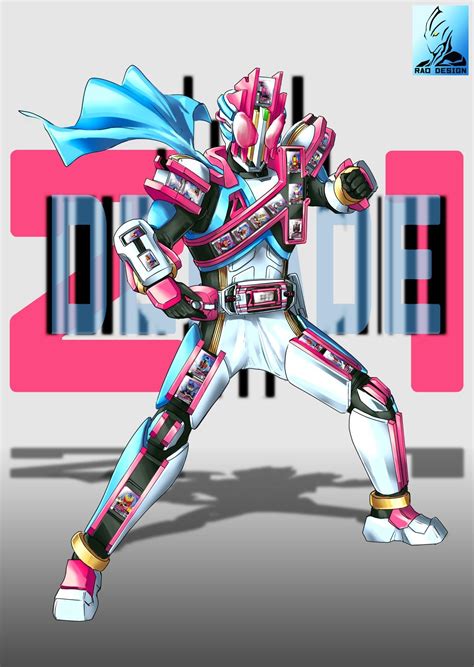 Kamen Rider Decade 21 complete form ver. Rao | Kamen rider decade, Kamen rider, Rider