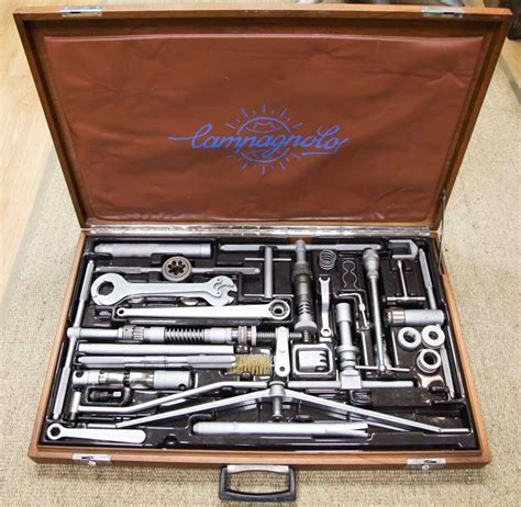 Classic Campagnolo tool kit from Campy Paris. | Vintage bicycle parts ...