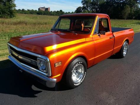 1969 Chevy C10 Custom "TANGERINE DREAM" for sale: photos, technical specifications, description