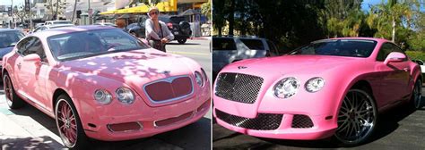 Nicki Minaj Has A New Pink Bentley. Just Like Paris Hilton. - StyleFrizz