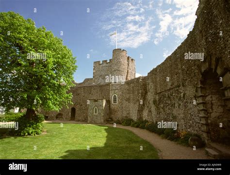 East Sussex Lewes Castle interior Stock Photo - Alamy