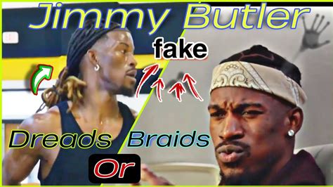 NBA Player Jimmy Butler New Locs |Dreads Extentions. - YouTube