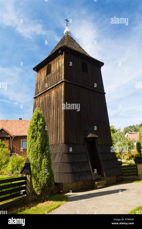 Medieval Wooden Church of 16th Century. Church of St. Nicholas in the ...