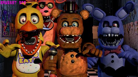 All Unwithered Animatronics Render! by Mal21-meme on DeviantArt