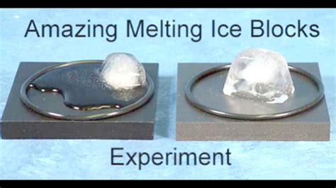 Amazing Melting Ice Blocks Experiment - YouTube