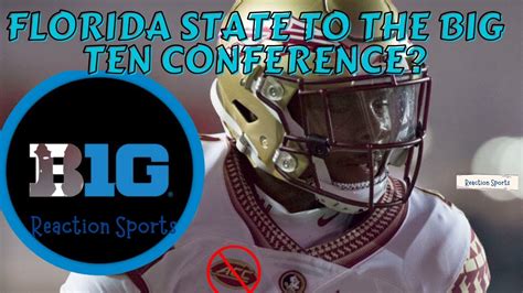 Florida State to the Big Ten Conference? - YouTube