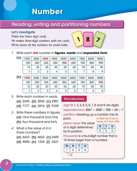 Math Textbook Pages - Maths For Kids