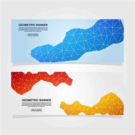 Geometric Banner 195002 Vector Art at Vecteezy