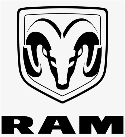 Ram Logos Clip Freeuse Download - Dodge Ram Logo Decal - 1000x1049 PNG ...