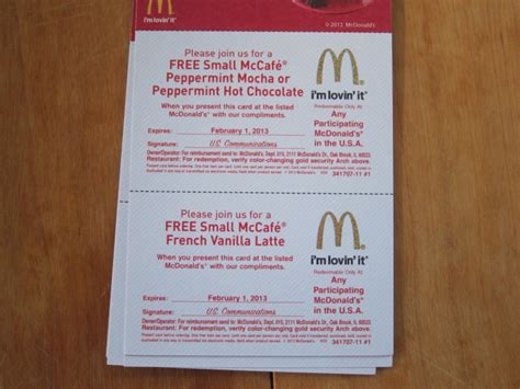 Brand Eating Giveaway Drawing: McDonald's Holiday Drinks