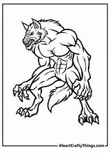 Werewolf Coloring Pages 15 Free Printable PDF Sheets sketch template